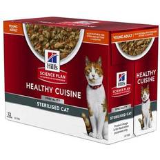 Hill's Katzen - Nassfutter Haustiere Hill's Science Plan Healthy Cuisine Sterilised Cat Adult