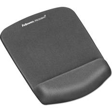 Gray Mouse Pads Fellowes PlushTouch Mouse Pad with Wrist Rest