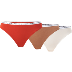 Tommy Hilfiger 3-pak Recycled Essentials Thong Nature/Red