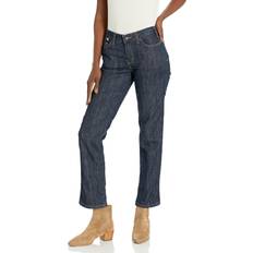 Carhartt Women Jeans Carhartt Flame-Resistant Rugged Flex Loose-Fit Jeans for Ladies Premium Dark Regular