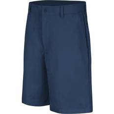 Red Kap Men's Plain Front Shorts - Navy