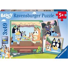 Klassische Puzzles Ravensburger Bluey 3x49 Pieces