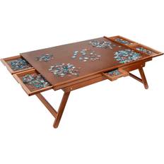 Jigsaw Puzzle Accessories Jumbl 27” x 35” Wooden 1500 Pieces Puzzle Table
