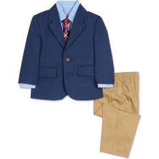 Suits Children's Clothing Nautica Infant Blazer & Khaki Pants Set 4-Piece