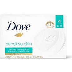 Toiletries Dove Beauty Bar for Softer Skin Sensitive Skin Moisturizing than Bar Soap