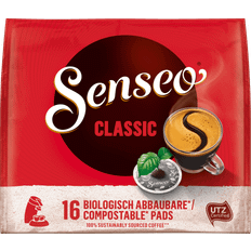 Nahrungsmittel reduziert Senseo CLASSIC Kaffeepads 16 Pads
