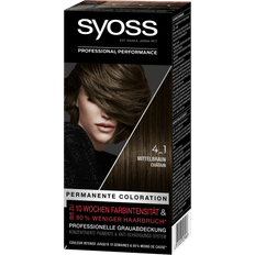 Syoss Haarfarben & Farbbehandlungen Syoss Color Coloration 4_1 Mittelbraun Stufe 3 115