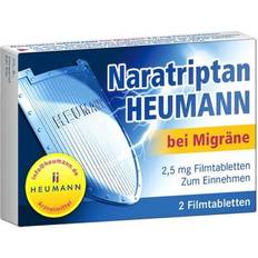 Rezeptfreie Arzneimittel reduziert Naratriptan HEUMANN bei Migräne Filmtabletten