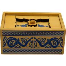 Viking Sea Chest – Gift Box Puzzle Brain Teaser Box That Holds Gift Cards Money Artfully Crafted Wooden Puzzle