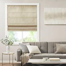 Brown Pleated Blinds Madison Park Leighton Taupe