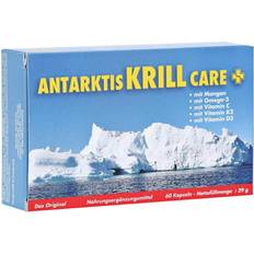 Omega-3 Nahrungsergänzung ANTARKTIS Krill Care Kapseln 60 Stk.