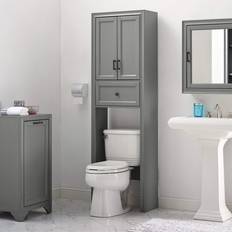 Bathroom Cabinets Crosley Tara Collection CF7008-GY Space Saver