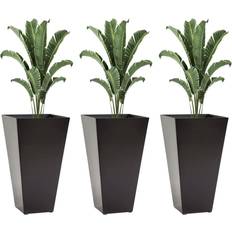 OutSunny Pots & Planters OutSunny 28 Tall 3-Pack Large Taper Garden Flower