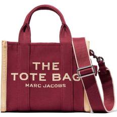Marc Jacobs Totevesker Marc Jacobs The Jacquard Mini Tote Bag - Merlot