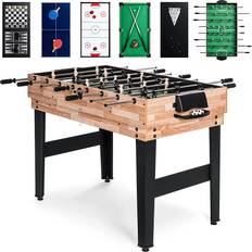 MD Sports Barrington Urban Collection Combination Game Table with Air  Powered Hockey, Foosball, and Table Tennis in the Multi-Game Tables  department at