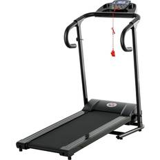 Laufbänder Homcom Treadmill Black