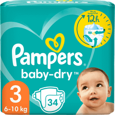 Pampers baby dry 6 Pampers Baby Dry Size 3 6-10kg 34pcs