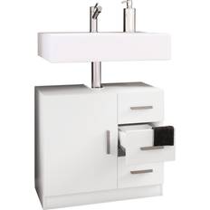 Badezimmermöbel VCM Badmöbel Badunterschrank Waschbeckenunterschrank