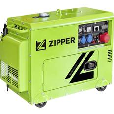 Generatoren Zipper Diesel-Stromerzeuger ZI-STE7500DSH 2 400V Steckdose