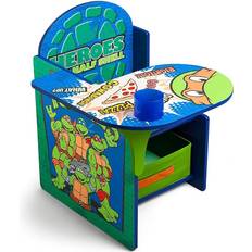 Green desk chair Delta Children Nickelodeon Teenage Mutant Ninja Turtles Chair Desk With Bin