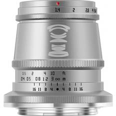 Nikon Z Camera Lenses TTArtisan TT 17mm f 1.4 APS-C Objektiv Anschluss Nikon Z Mount Silver Weitwinkelobjektiv