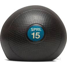 SPRI Exercise Balls SPRI Dead Weight Slam Ball – langlebiger, sandgefüllter, robuster Ball zum Werfen, Zuschlagen, Rumpfkrafttraining, Ausdauer und allgemeine Fitness – leicht ablesbares Gewichtsetikett – 6,8 kg