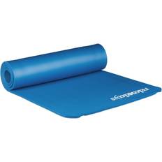 Blau Yogaausrüstung Relaxdays geposltert Yogamatte, blau, M