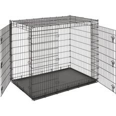 Midwest Dogs Pets Midwest Solutions Double Door Heavy Duty Crate XXL 137.2x114.3