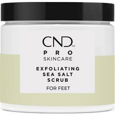 Foot Scrubs CND Pro Exfoliating Sea Salt Scrub for Feet, Minerals, Salts, Natural Sunflower Seed Oil