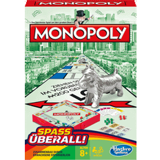 Hasbro Gesellschaftsspiele Hasbro MONOPOLY-Kompakt Brettspiel