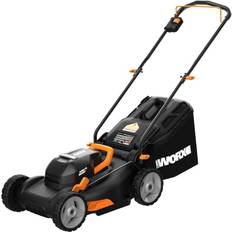 Cordless lawn mowers with batteries Worx WG743 Battery Powered Mower