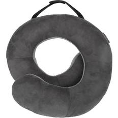 Travelon Deluxe Fabric Wrap-N-Rest Travel Pillow Neck Pillow Gray