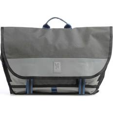 Chrome Taschen Chrome Industries Buran III Messenger Bag 17" Laptop Sling Bag, Seat Belt Buckle, Water Resistant, Fog, 24 Liter