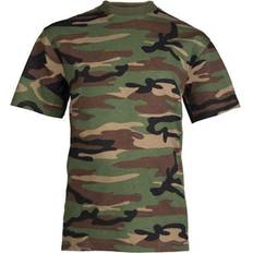 Camouflage Kinderbekleidung Mil-Tec Camouflage t-shirt til børn, Woodland, 176/XXL
