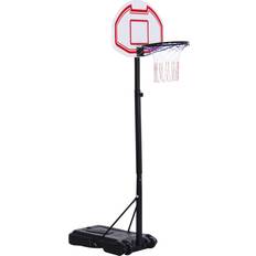 Basketballständer Homcom Basketballkorb schwarz B/H/L: ca. 73x210x74 cm