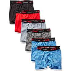 M Boxer Shorts Children's Clothing Hanes Boy's X-Temp Lightweight Boxer Briefs 6-pack - Assorted