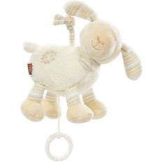 Fehn Spilledåser Fehn BABY Music Box Babylove Sheep contrast hanging toy with melody 1 pc