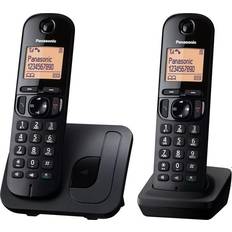 Panasonic telefon Panasonic KX-TGC212FXB Cordless phone, Black, Telefon, Schwarz