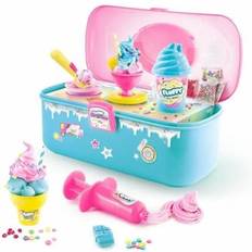Spielschleim Canal Toys Fluffy Koffer mit Zubehör, Slime zum Selbermachen, 6 Jahre, SSC 206, Violett