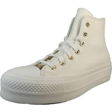Converse Gold Sneakers Converse Chuck Taylor All Star Lift Platform Mono White