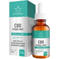 CBD-Öle Cbd 10% Bio Hanfextrakt Ã¶l Vitadol mint