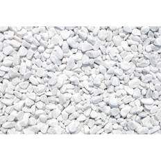 Kacheln & Fliesen reduziert Marmorzierkiesel Carrara Weiß 12 -16 25 kg PE-Sack