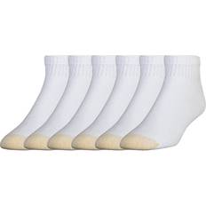 Gold Toe Men's 6-pk. Cushioned 1/4-Crew Socks, 6-12, Black