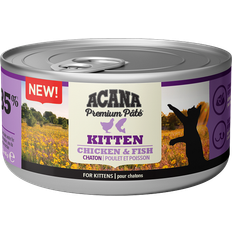 Acana Haustiere Acana Cat Premium Paté Kitten Chicken & Fish 8x85