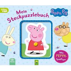 Babyspielzeuge Peppa Pig Mein Steckpuzzlebuch