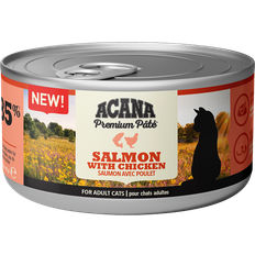 Acana Katter Husdyr Acana Cat Adult Premium Paté Salmon & Chicken 8x85
