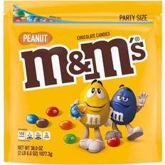 M&M's Chocolates M&M's Peanut Chocolate Candies 38oz