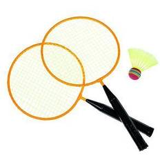 Badminton-Sets & Netze Idena Badminton-Set Junior gelb/schwarz