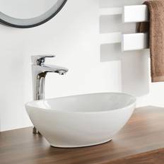 Glazed Ceramics Bathroom Sinks DeerValley Horizon (DV-1V051)