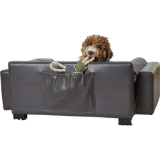 Enchanted Home Pet Skylar Dark Grey Sofa for Dog Large